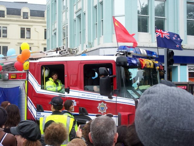West Sussex Fire & Rescue at Brighton Pride 2008