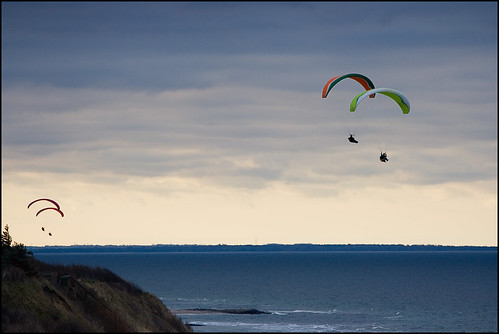 Paragliding by Rene Brask
