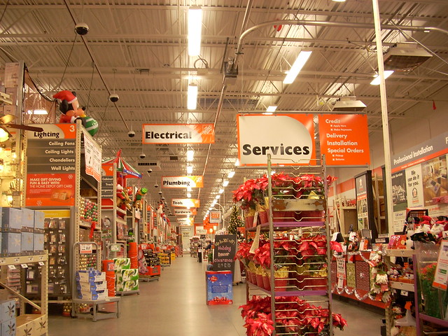 Home Depot interior