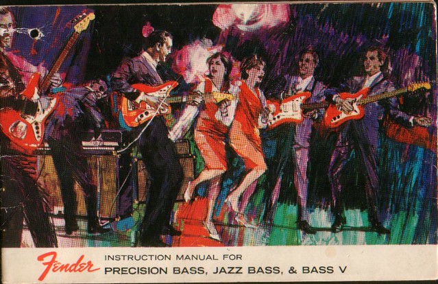 fender p bass 1966 Book.
