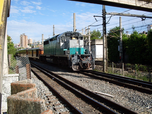 Trem Minas - Vitória o único no Brasil que ainda transporta pessoas.