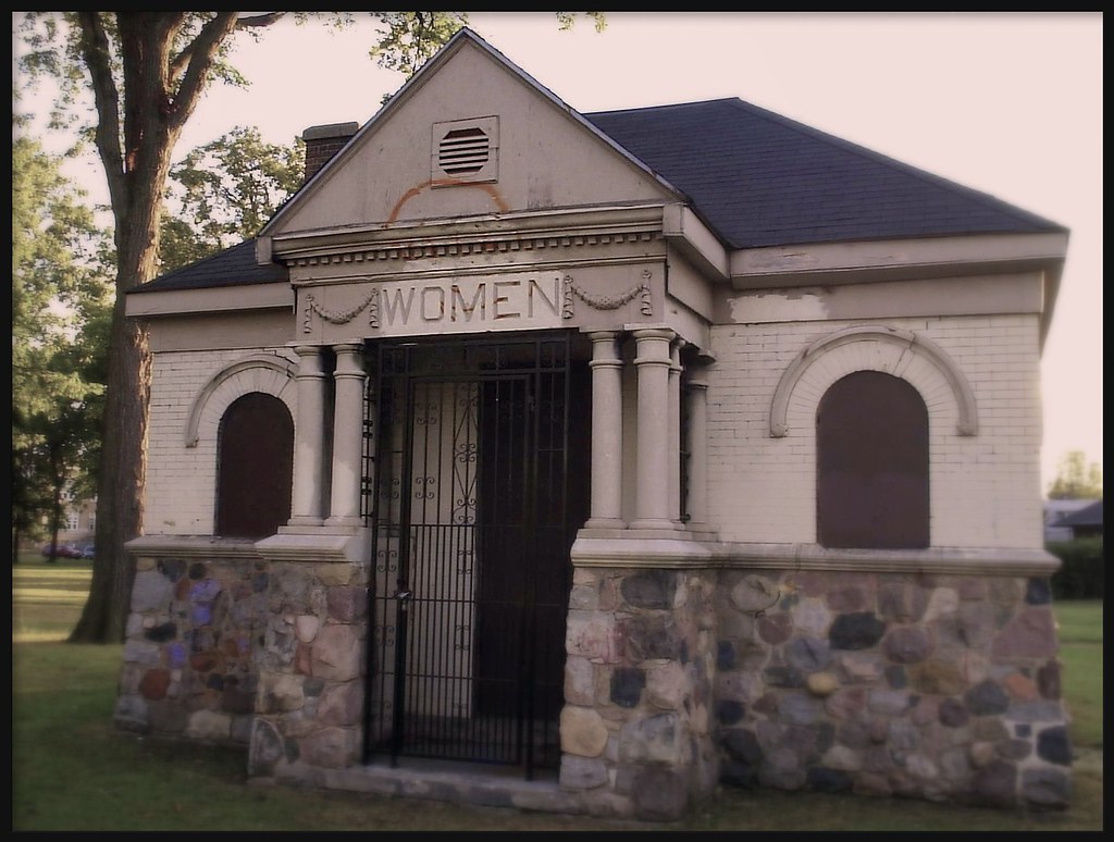 Restroom Detroit Clark Park: Women's Restroom--Detroit MI | This building cou… | Flickr