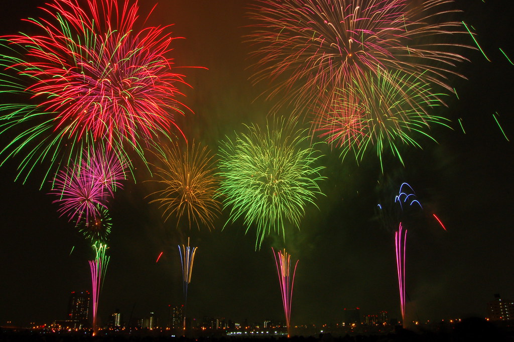 Summer Festival and Fire Works in Adachi-ku