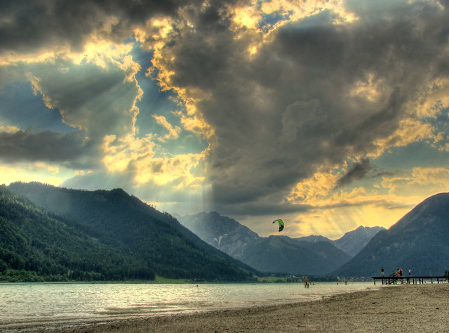 Achensee before Thunderstorm