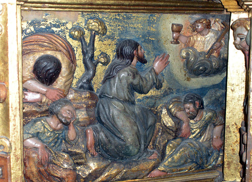 españa church geotagged spain jesus agony iglesia león templo basrelief bierzo polychrome gethsemane retablo dehesas