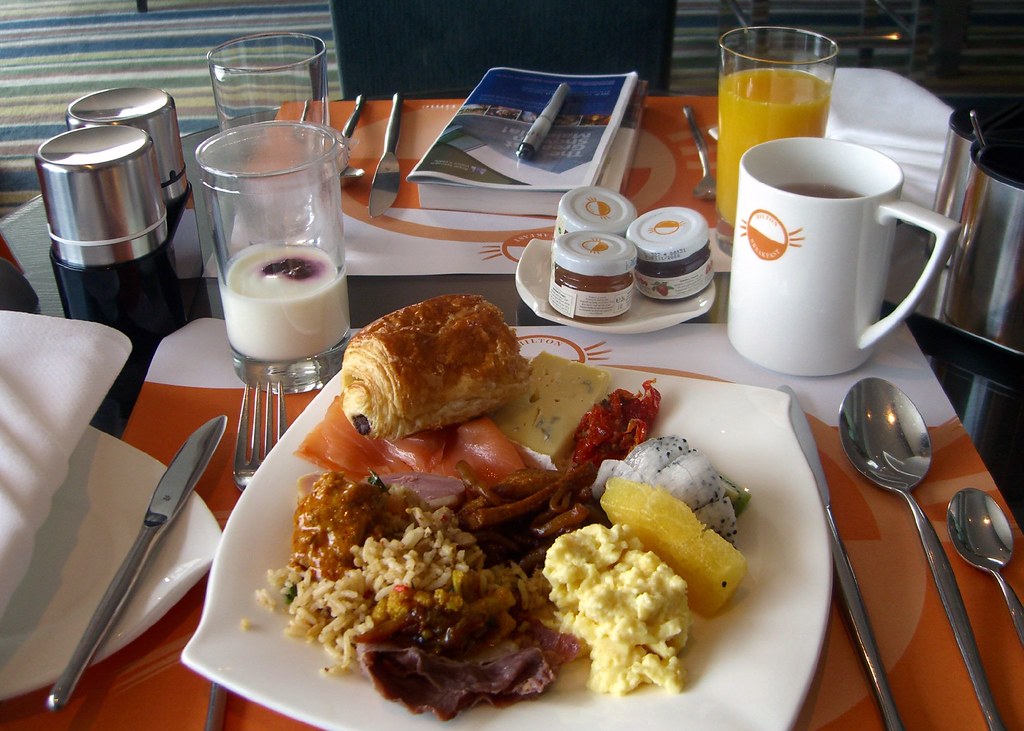 Malaysia - KL - Hilton Breakfast | Wonderful breakfast sprea… | Flickr