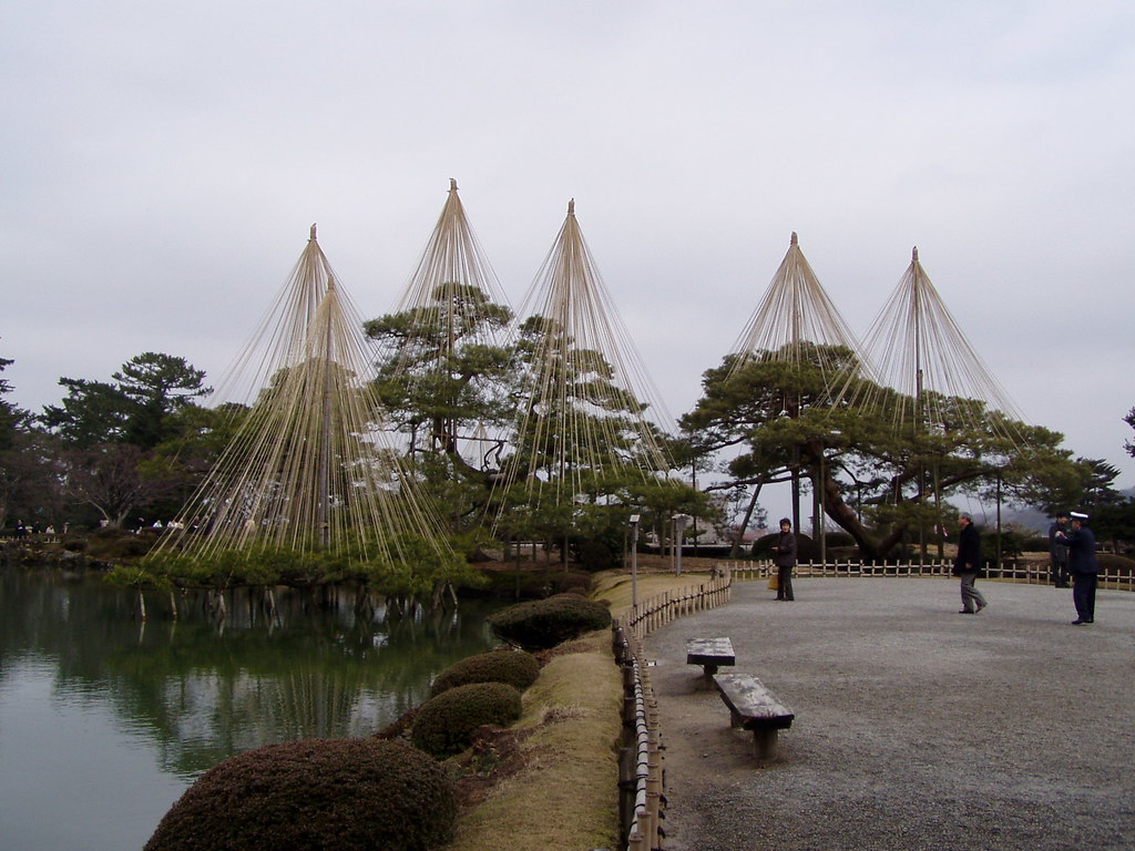 唐崎の松(Pine trees from Karasaki)