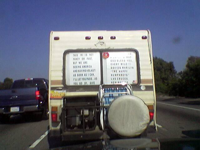 Funny RV couples ! | One of my spy mobile shots, was taken l… | Flickr