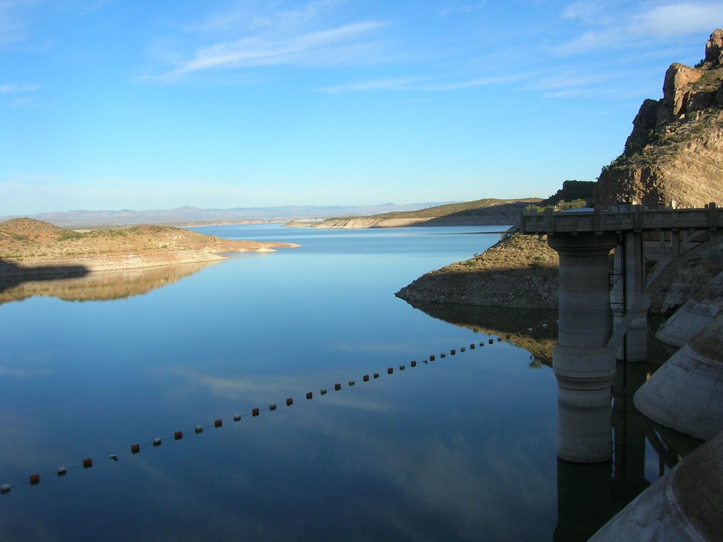 San Carlos Lake from Coolidge Dam Jose Ortega Flickr