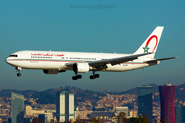 CN-RNS / Royal Air Maroc / Boeing 767-36N(ER) / Barcelona (BCN/LEBL) / 11-12-2016