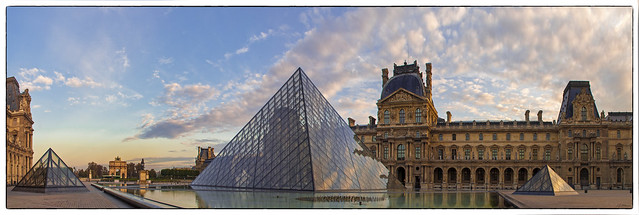 Louvre Sunrise Larger