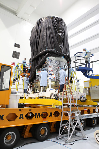 Technicians Secure the Protective Covering Around CYGNUS. | by arun17kumar2002