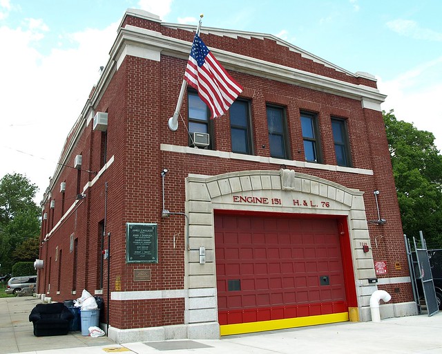 E151 FDNY Firehouse Engine 151 & Ladder 76, Tottenville, Staten Island, New York City