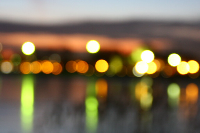 bokeh and the city