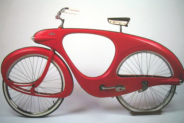 Postcard Image of Spacelander Bicycle