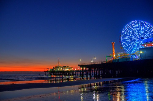 Santa Monica Pier by Geekstalt