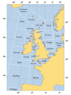 Shipping forecast areas