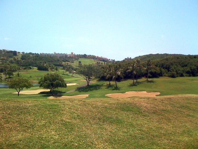 View of the approach to the Resort