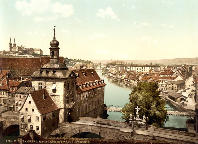 Old city hall, Bamberg, Bavaria, Germany, ca. 1895