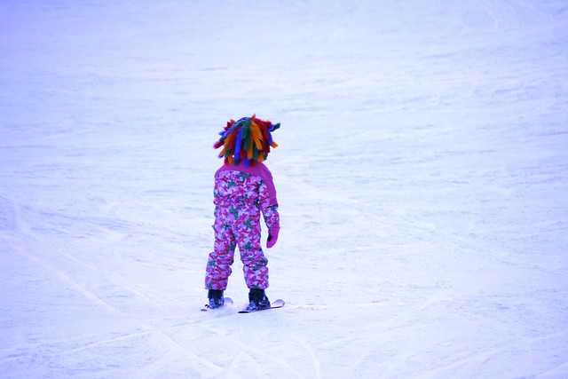 clowuning in snow
