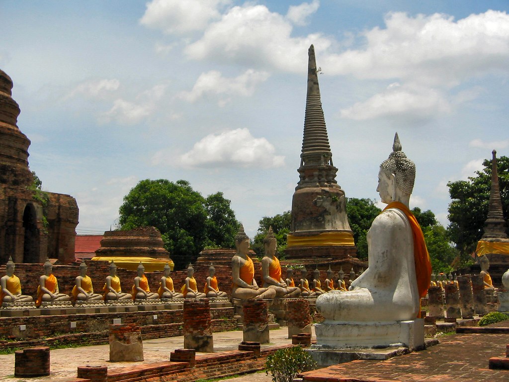 Go on a day trip to the ancient capital, Ayutthaya