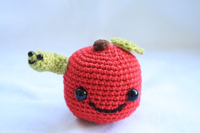Apple with worm :)
