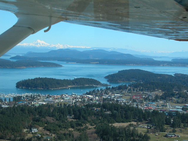 Friday Harbor and Mt. Baker
