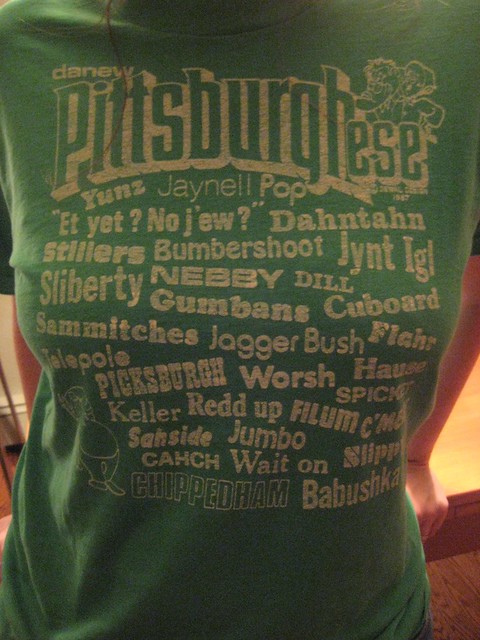 Vintage Pittsbughese shirt