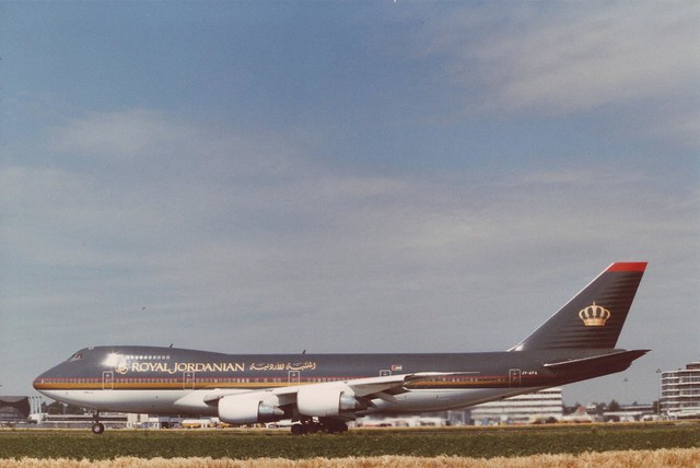 Boeing 747-2D3B(SCD)   Royal Jordanian  JY-AFA