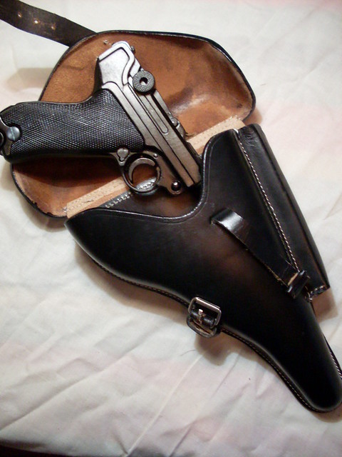 Luger Pistol and holster