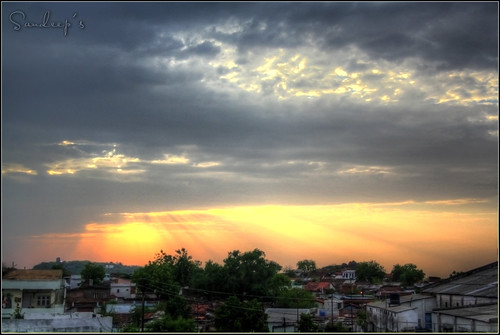 sunset india clouds canon photography eos rebel sandeep rays xs processed hdr sandeeps jabalpur 3xp shukla indianview 1000d canoneos1000d sandeepsphotography sndpshukla sandeepshukla