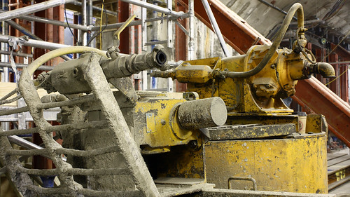 Concrete grouting machine | by Tristan Appleby