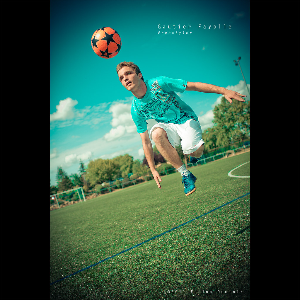 Gautier Fayolle - Freestyler Football by dominikfoto