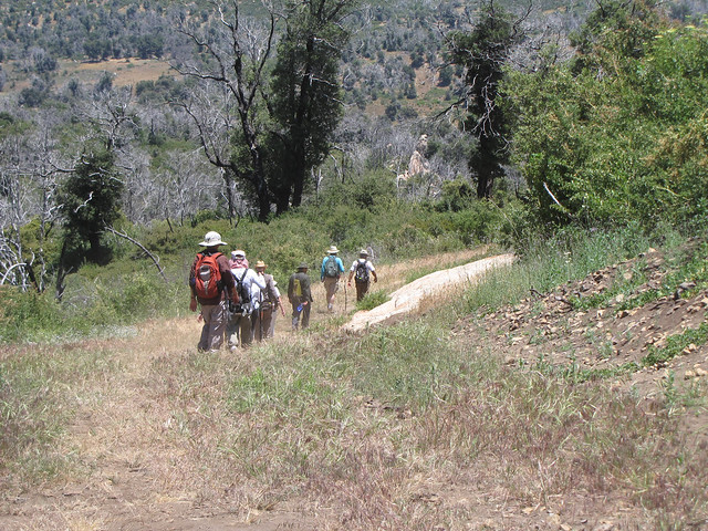 Hiking with Canyoneers in Cuyamaca Rancho State Park