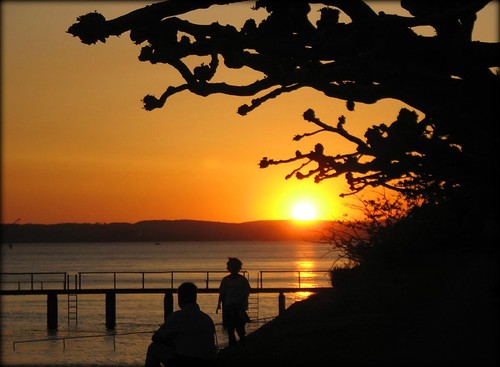 Dreamy Sunset - Lake Constance, Germany by Batikart
