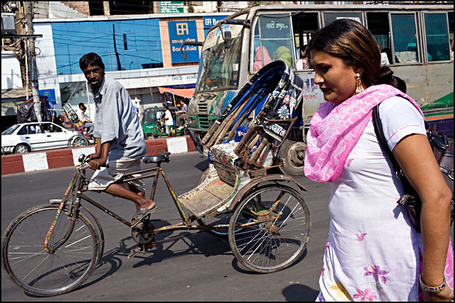 Payal in the street - Bangladesh