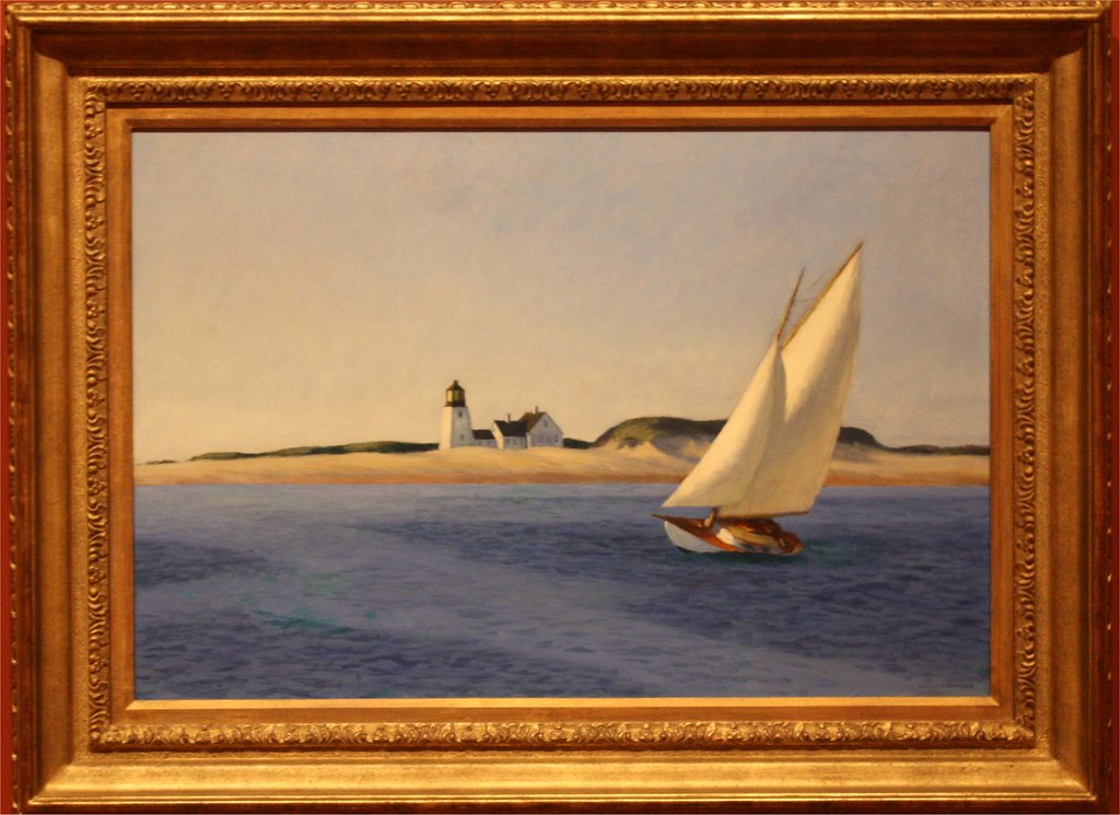 "The Long Leg" by Edward Hopper at the Huntington Library … | Flickr