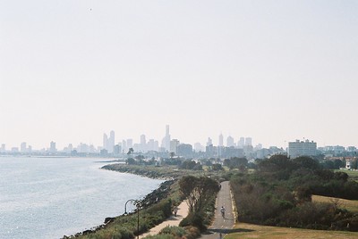 Melbourne from Elwood Beach