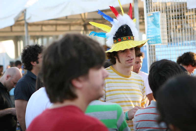 Ambiente en el Summercase 08 Barcelona