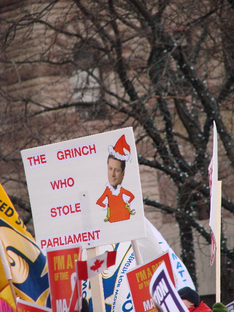 Harper is the Grinch who stole Parliament