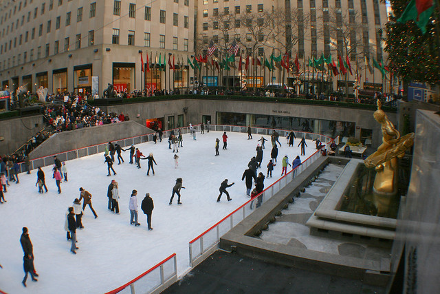 Ice Skating Rink @ Rockefeller Center, December '08
