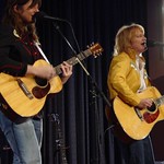 Thu, 11/03/2004 - 1:31pm - The Indigo Girls on stage at a WFUV Marquee member event