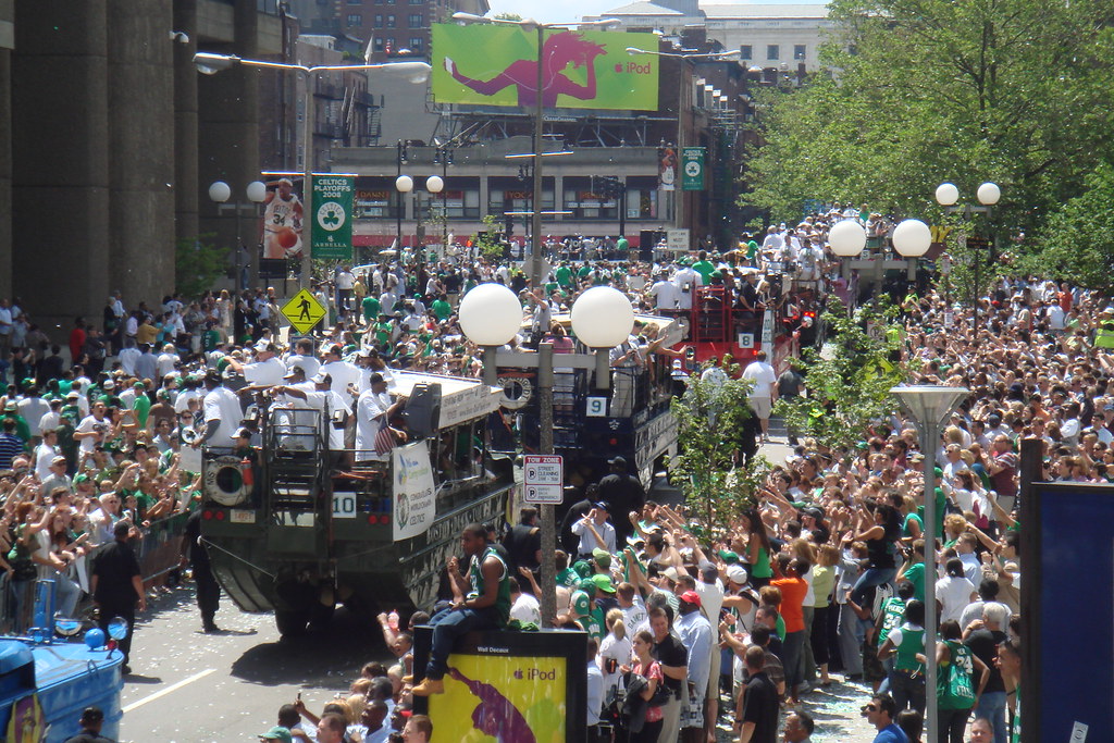 Boston Celtics rally 2008
