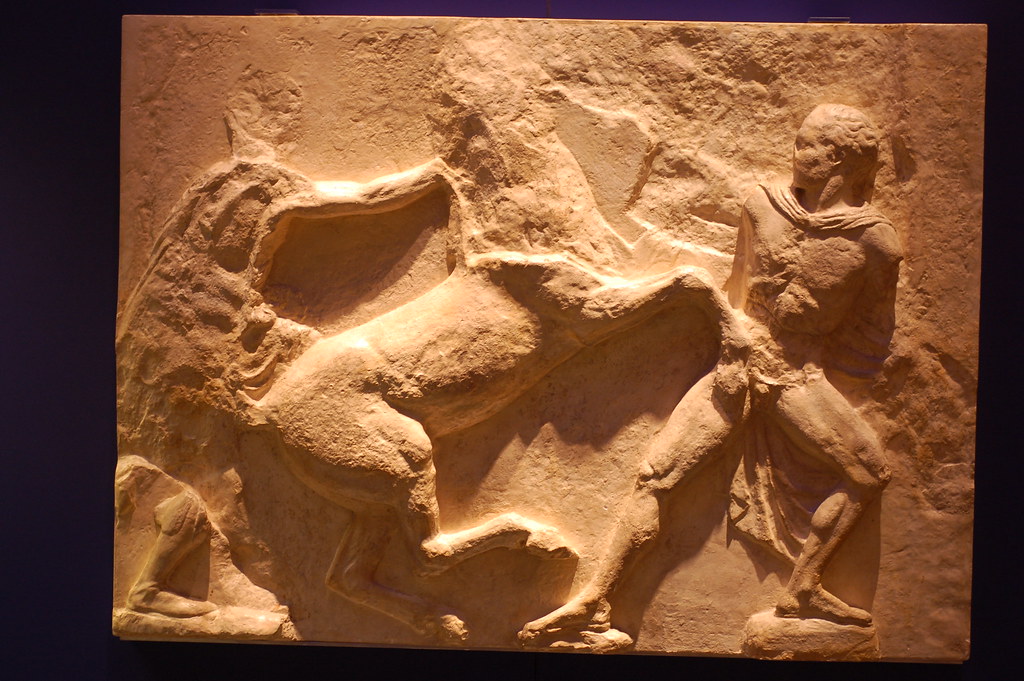Carving from the Elgin Marbles at the British Museum