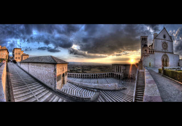Sunset on Assisi