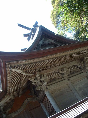 shintoshrines 神社 gokokushrine matsue 松江 japanesearchitecture geo:lat=35476643 geo:lon=133049594 geotagged 護国神社 woodworking
