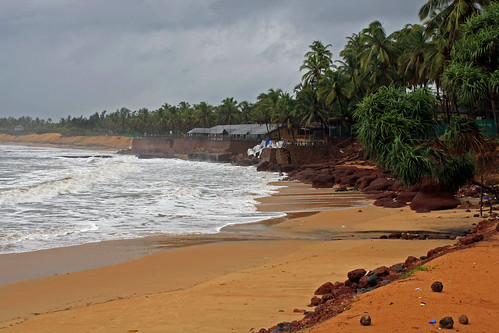 The Sinquerim beach, Goa, India