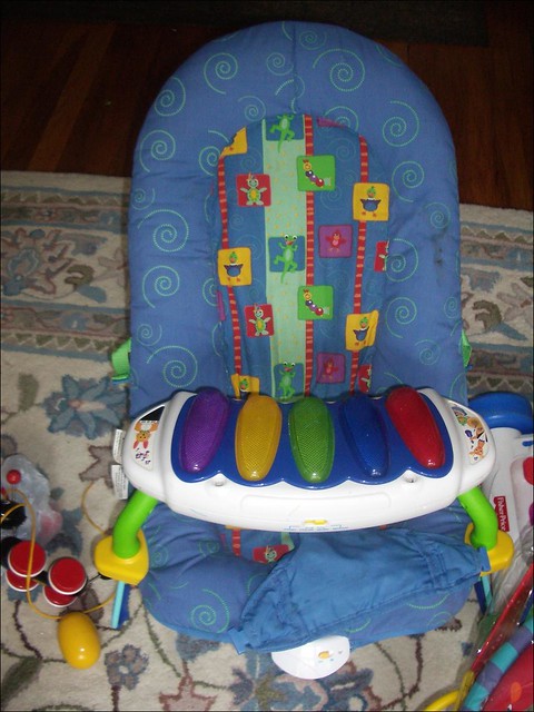 baby einstein bouncer seat w/ piano, SOLD, BookMama