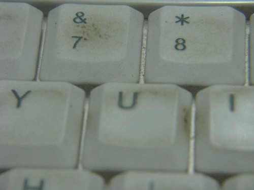 Dirt on keyboard (Macro) | by cassie kruger