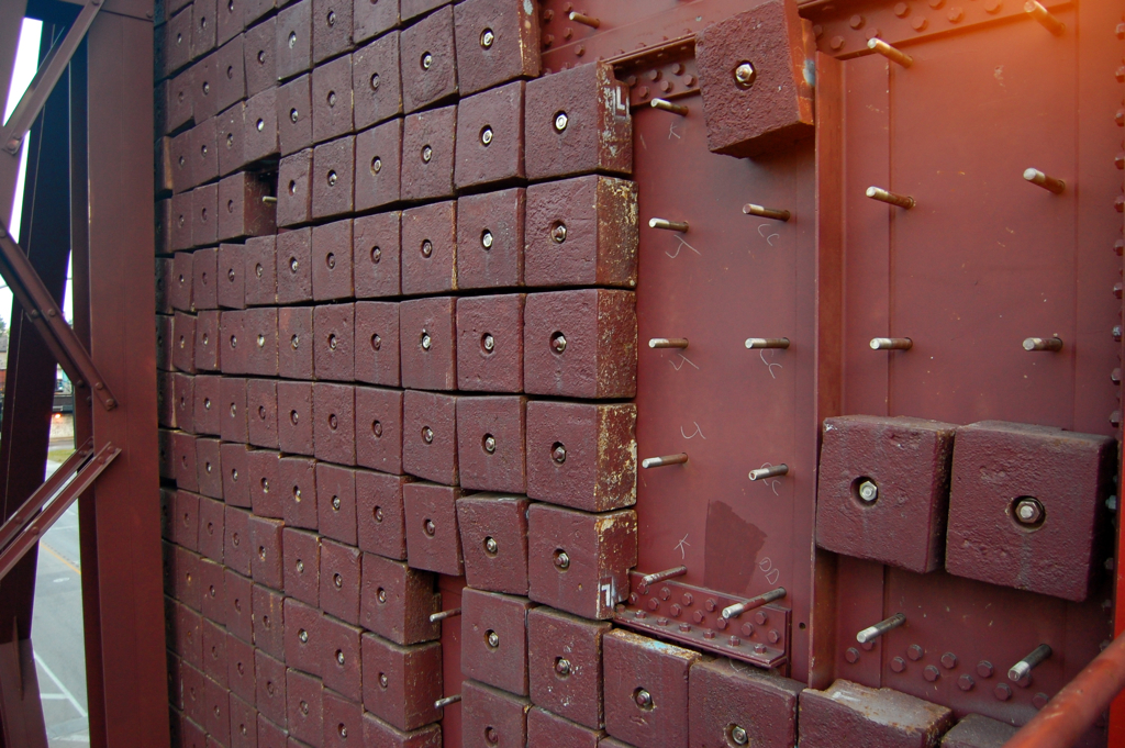 counterweights | close-up view of the counterweights, Cermak… | Flickr